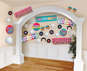 80's Good Vibes Mega Value Cutout Decorations pk 30