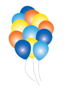 Bluey Balloons Party pack 16