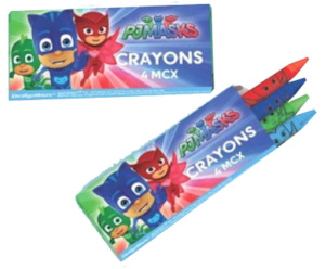 PJ Masks Party Crayons pk12