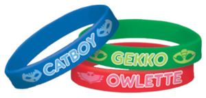 Pj Masks Party Theme: PJ Masks Rubber Bands pk6