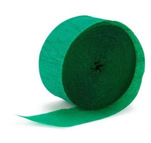 Dark Green Paper Streamer