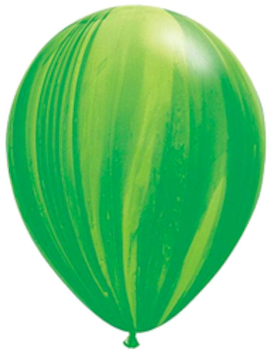 Safari Jungle Party Decorations: Green Marble Balloon