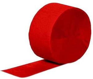 Red Paper Streamer