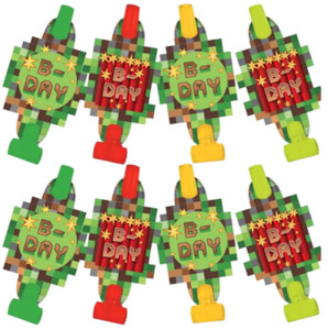 Minecraft TNT Party Blowers