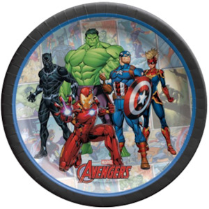 The Avengers Party Lunch Plates