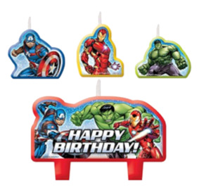 Avengers Party Candle Set