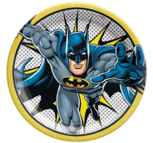 Batman Party Plates Large