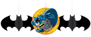 Batman Party Honeycomb Decorations