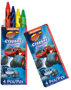 Blaze and the Monster Machines Mini Crayons pk12