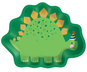 Dinosaur Shaped Dino-Mite Lunch Plates