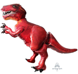 T-Rex Dinosaur Jumbo AirWalker Foil Party Balloon