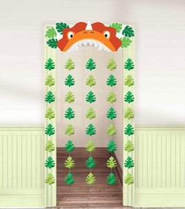 Dino-Mite Party Door Curtain