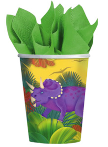 Dinosaur Party Theme: Dinosaur Party Cups