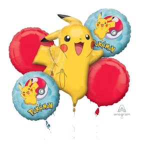 Pokemon Balloon Bouquet Foil Balloons