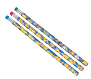 Pokemon Party Theme: Pokemon Party Pencils pk8