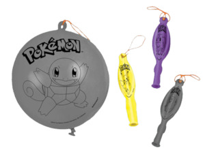 Pokemon Classic Punch Balloons pk4