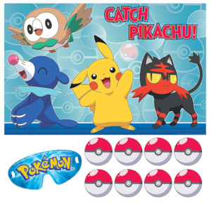 Pokemon 'Catch Pikachu' Party Game