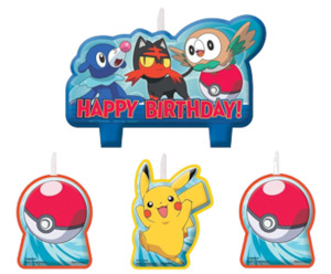 Pokemon Candle Set