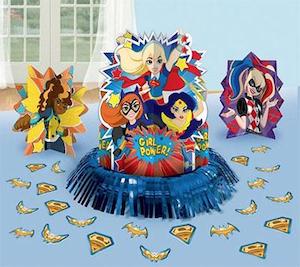 DC Superhero Girls Table Decorating Kit