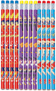 Super Hero Girls Party Pencils