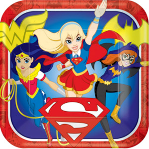 Super Hero Girls Party Plates Large