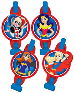 Super Hero Girls Party Blowers