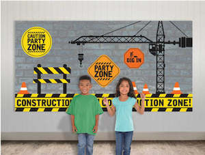 Construction Party Theme: Construction Party Scene Setter FSC