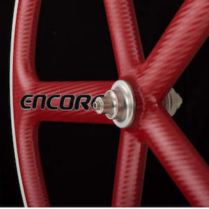 Wheels: Encore 5 spoke  red