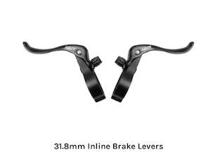 Inline brake levers