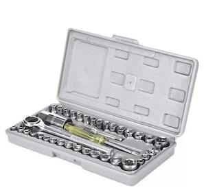 40pcs Ratchet socket set