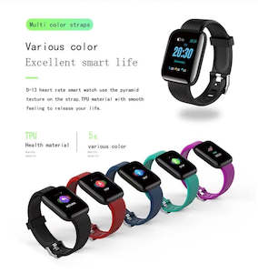 Smart Wearable Tech: 116plus Pedometer Smart Watch