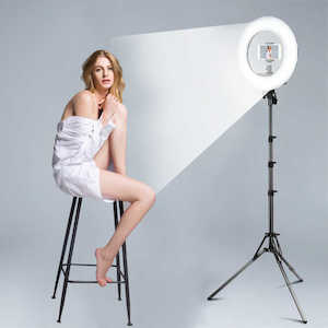 Home Lighting: 12inch Diameter Ring Light With Tripod Stand