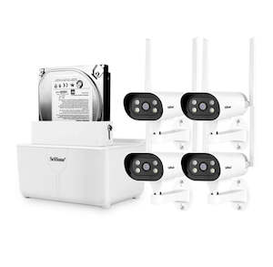 Wireless 2MP 4CH CCTV Security Camera System