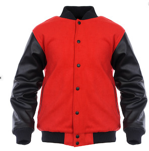 Full Button-Up Baseball/Softball Bomber Jackets - team orders only