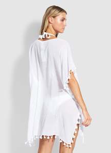 Baby wear: Seafolly womens kaftans - white amnesia