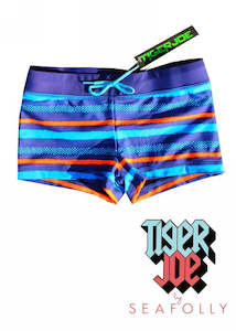 Baby wear: Tiger Joe boys swimshorts - fuel stripe