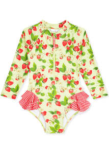 Seafolly sunsuit - strawberry sundae