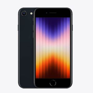 Telephone including mobile phone: iPhone SE2022 64GB Midnight – Mobell Phone Services