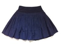 Clothing: Navy Memory Skirt : Sample Size age 10 - 12 | KAF KIDS