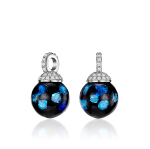 Kagi Blue Danube Ear Charms