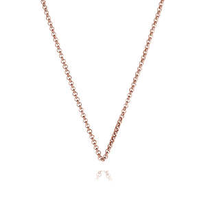 Rose Steel Me Petite Necklace 50cm