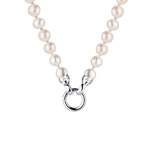 Cream Pearl Necklace 49cm