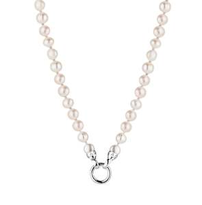 Cream Pearl Petite Necklace 88cm