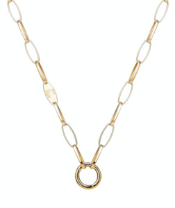 Gold Links Necklace 75cm