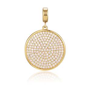 Jewellery: Gold Cosmos Pendant