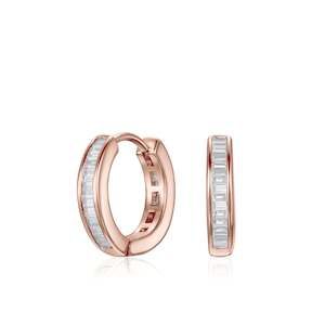 Jewellery: Rose Soho Huggies