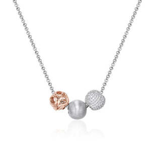 Sunset Trio Necklace 925 Sterling Silver*