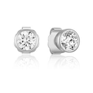 Silver Celestial Studs