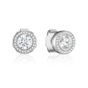 Kagi Silver Orbit Studs