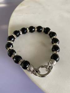 Jet Black Luxe Bracelet Small